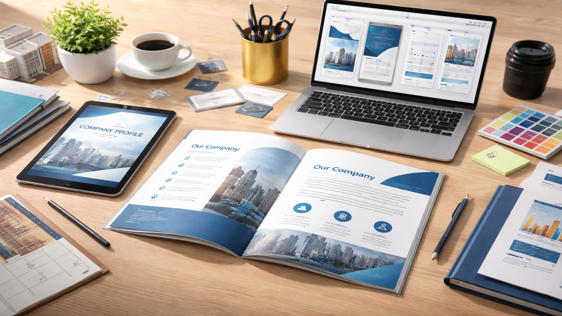 Jasa Desain Company Profile Perusahaan Jakarta