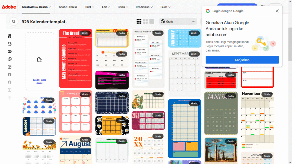aplikasi desain kalender