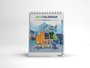 desain kalender duduk