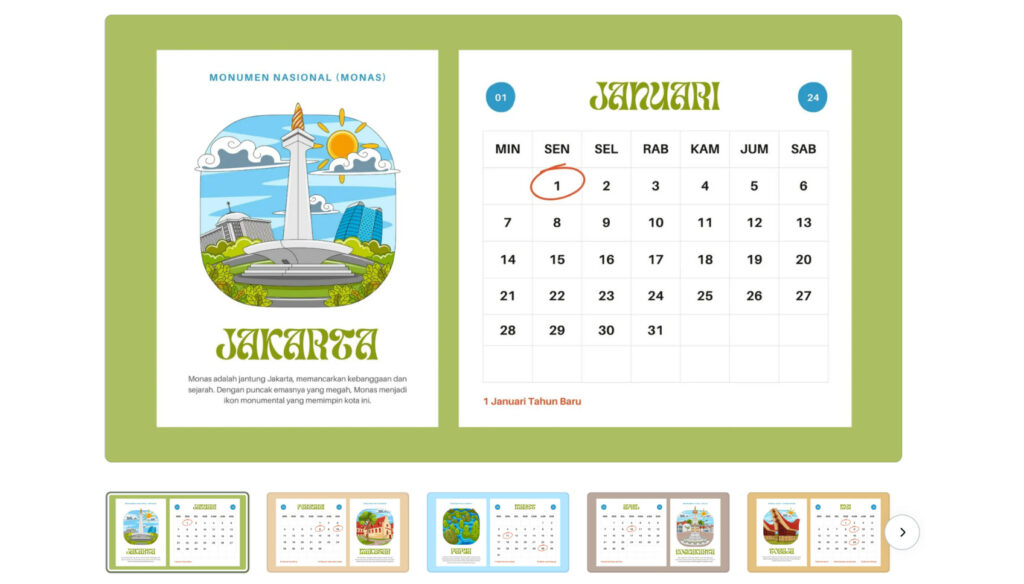 aplikasi desain kalender