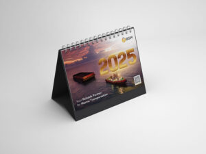desain kalender duduk