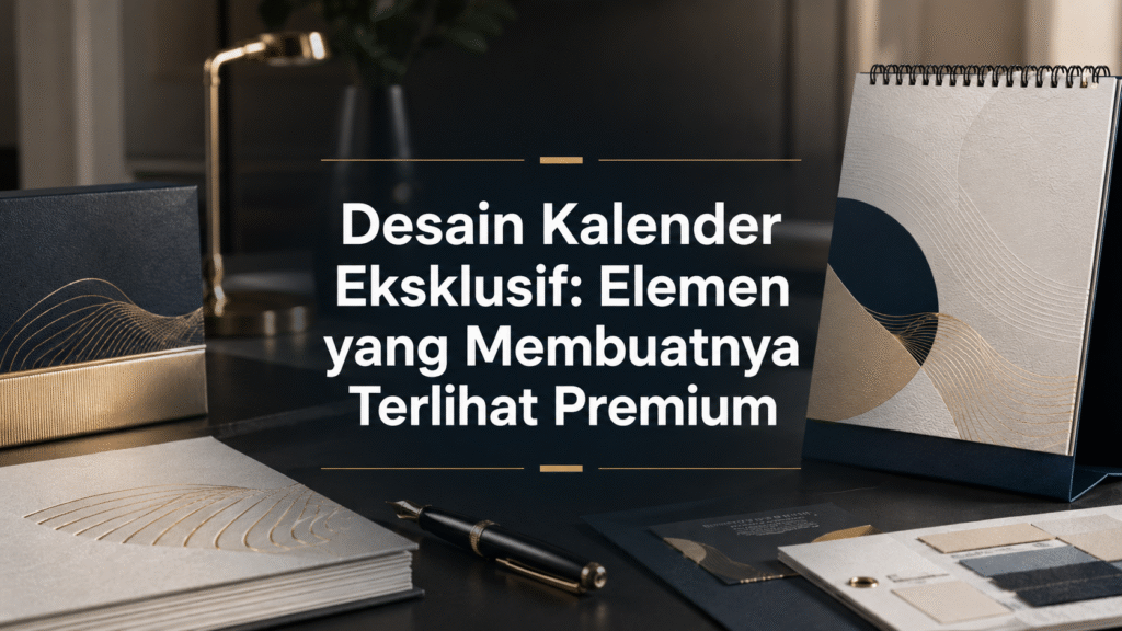 Desain Kalender Eksklusif: Elemen yang Membuatnya Terlihat Premium