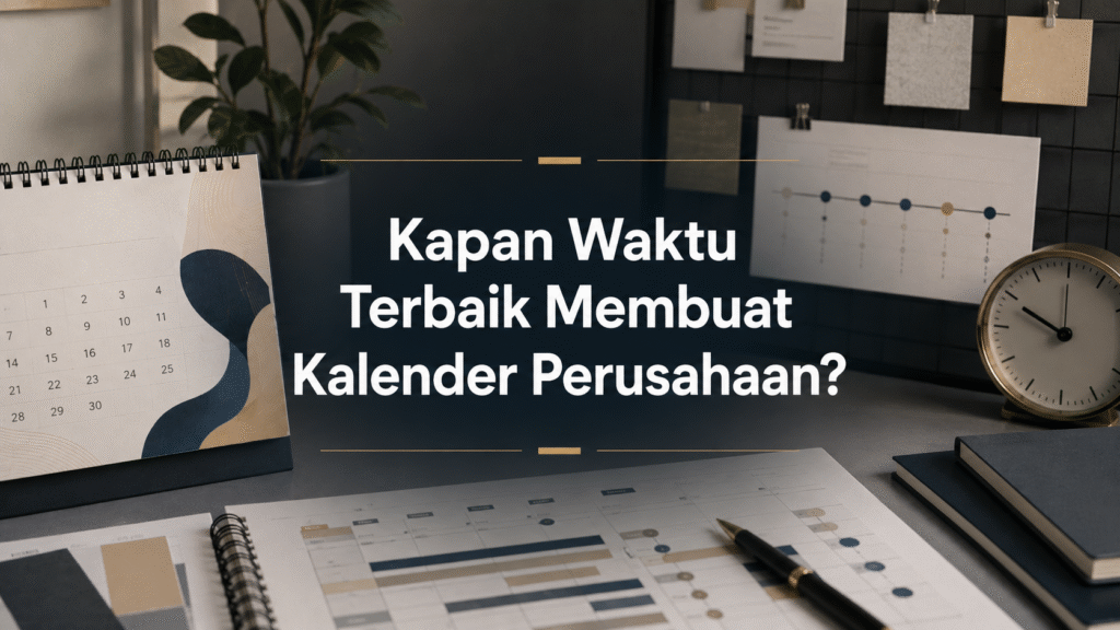 Kapan Waktu Terbaik Membuat Kalender Perusahaan?