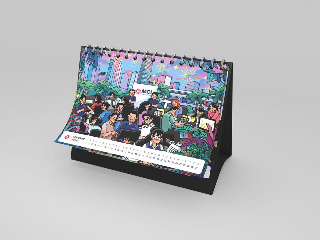Ide Kalender Custom Perusahaan yang Cocok untuk Corporate Gift