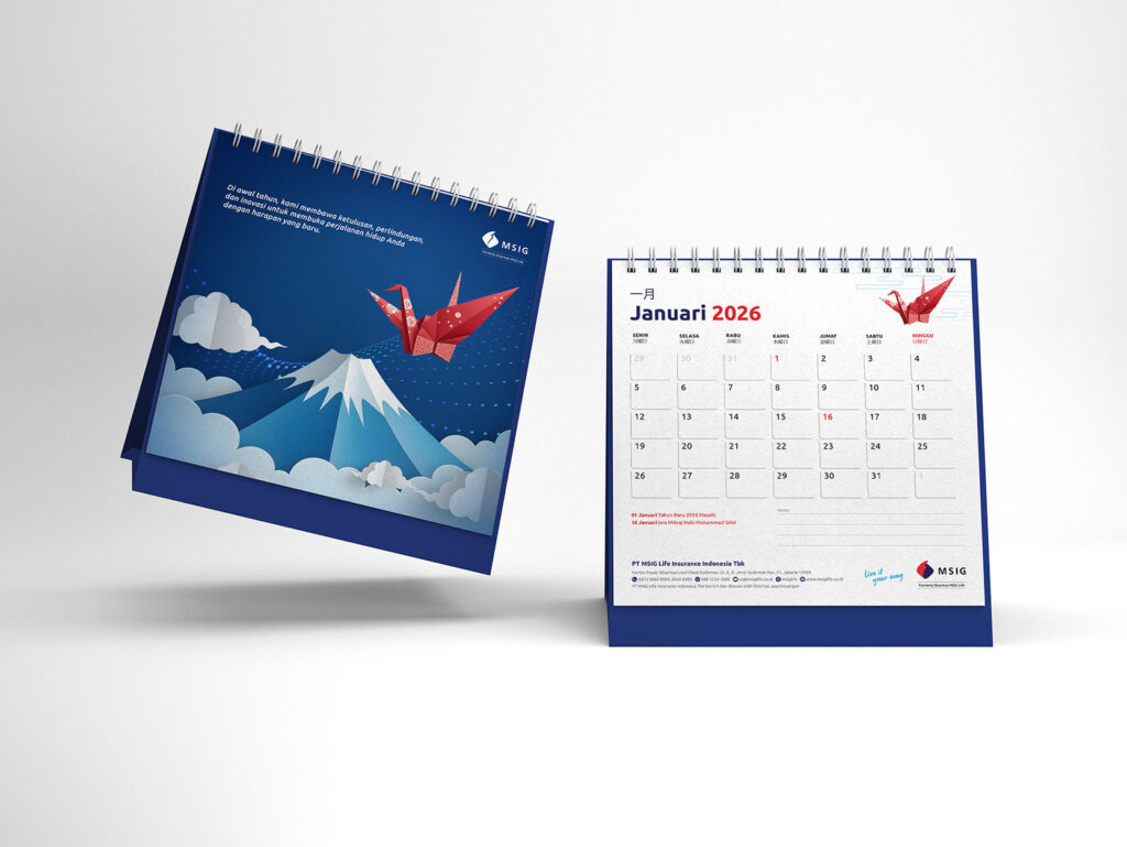 Ide Kalender Custom Perusahaan yang Cocok untuk Corporate Gift