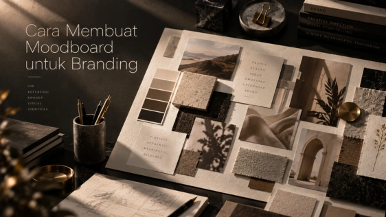 cara membuat moodboard untuk branding